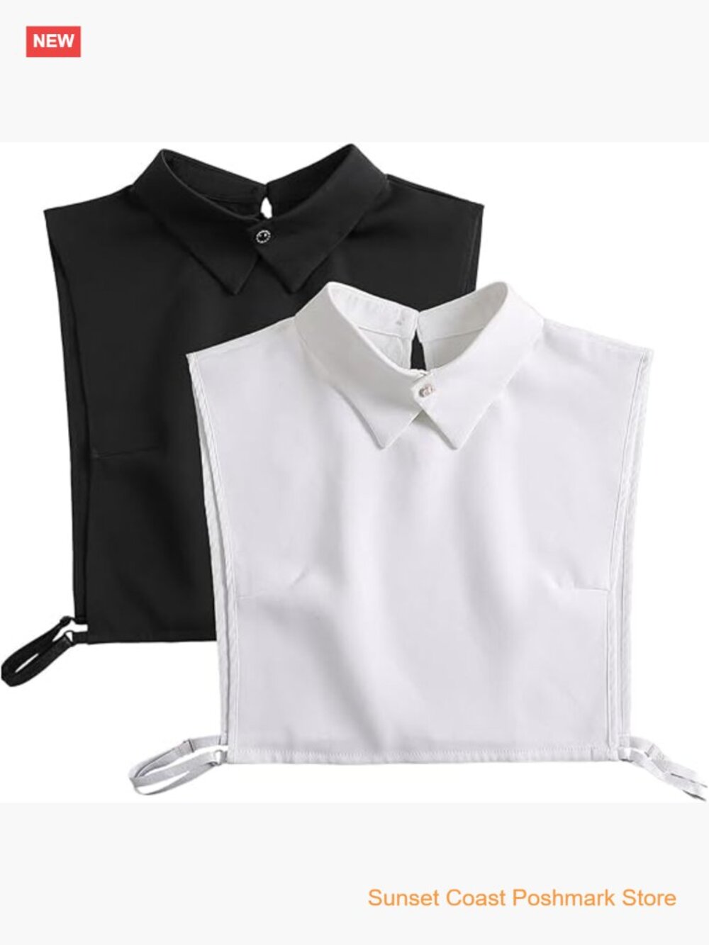 Detachable Dickey Collar Faux Half Shirt Insert Blouse Collar Ladies